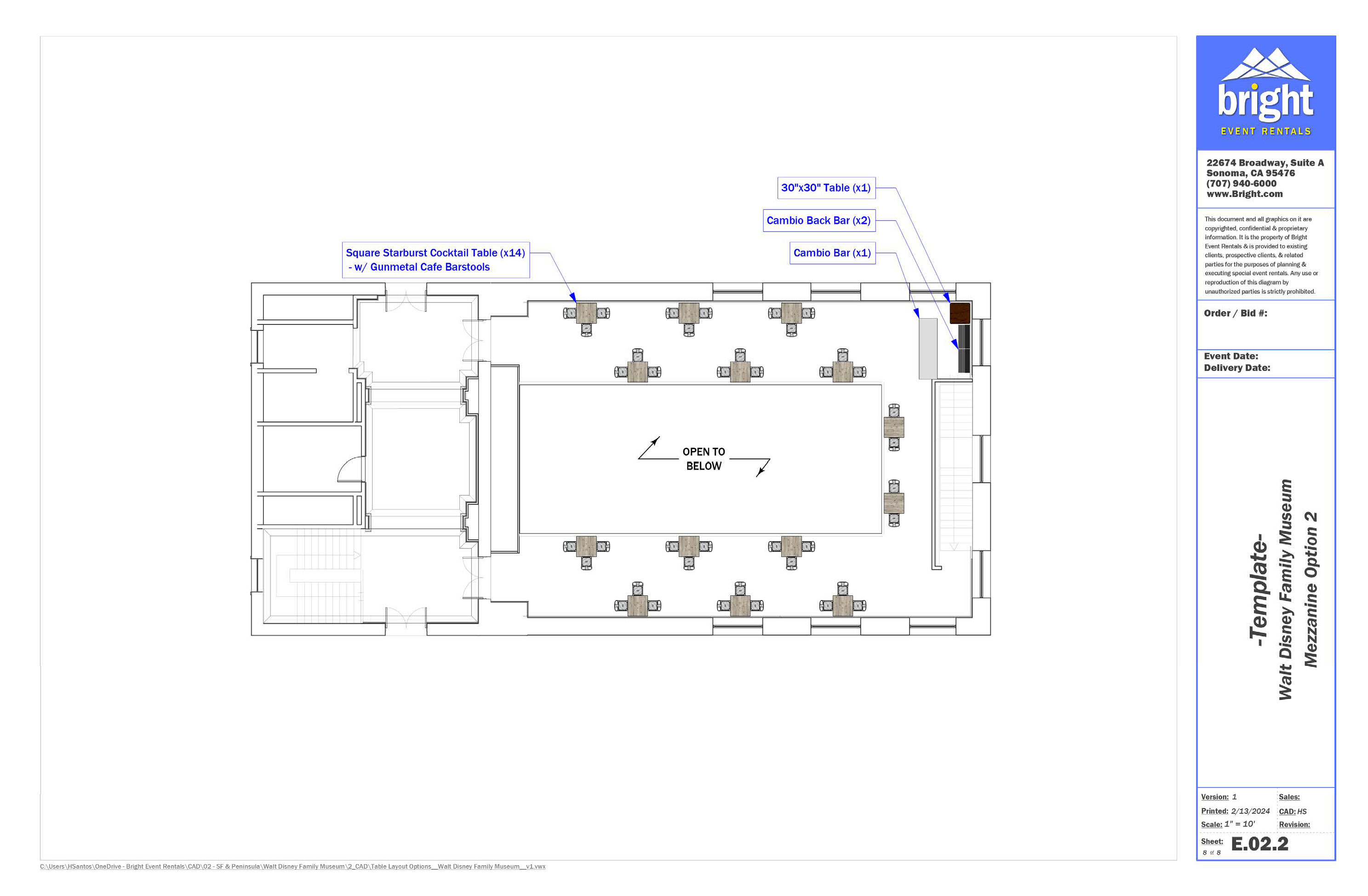 DDM Event Hall Mezzanine